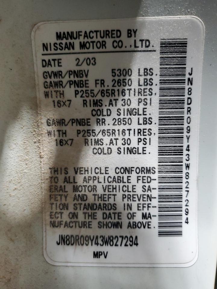 2003 Nissan Pathfinder - Image 12