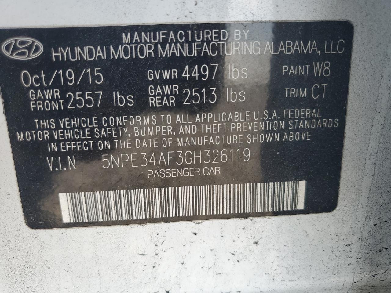 2016 Hyundai Sonata - Image 12