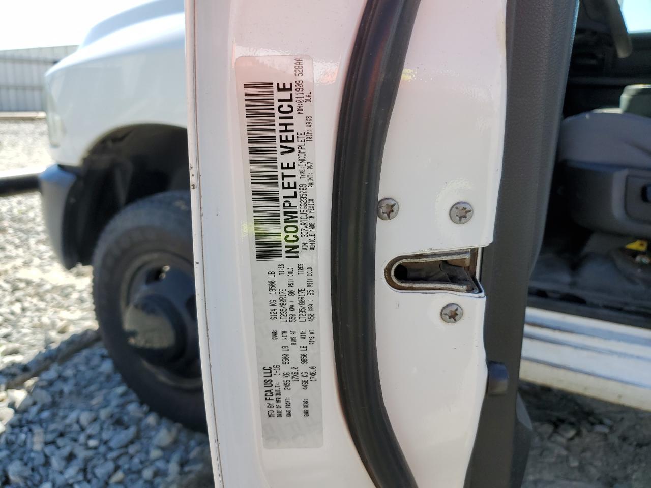 2016 Ram 3500 VIN: 3C7WRTCJ5GG235069 Lot: 50000695