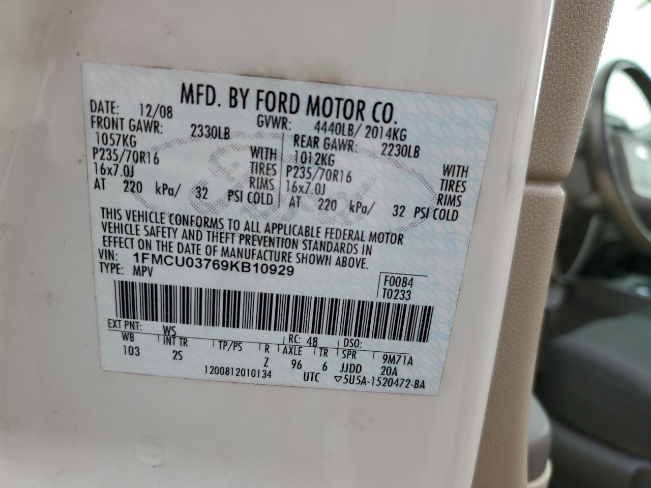 2009 Ford Escape - Image 13