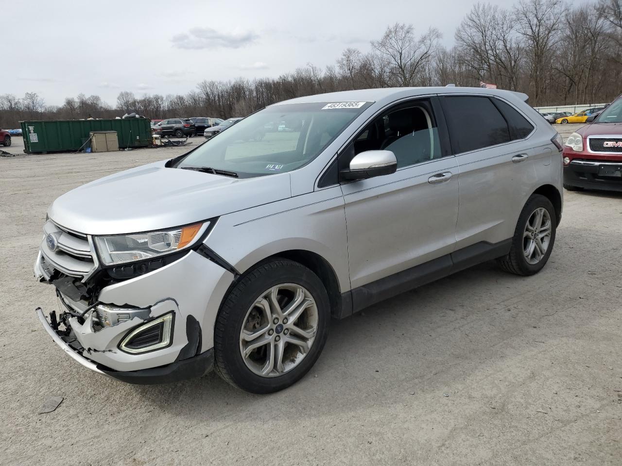 2015 Ford Edge Titanium de vânzare în Ellwood City, PA - All Over