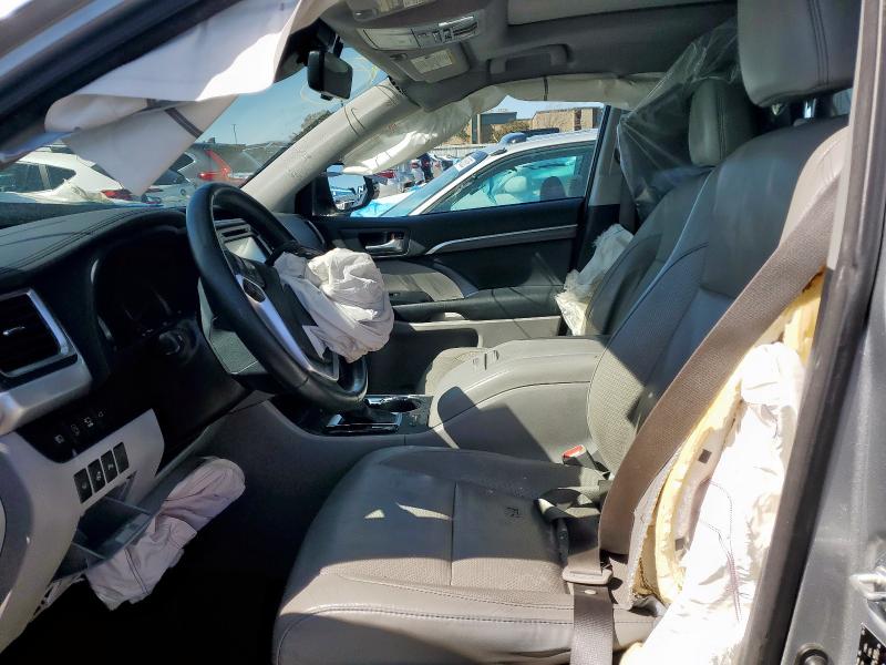  TOYOTA HIGHLANDER 2017 Silver