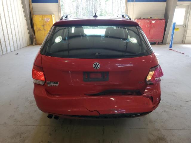  VOLKSWAGEN JETTA 2014 Красный
