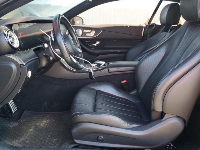  MERCEDES-BENZ E-CLASS 2018 Чорний