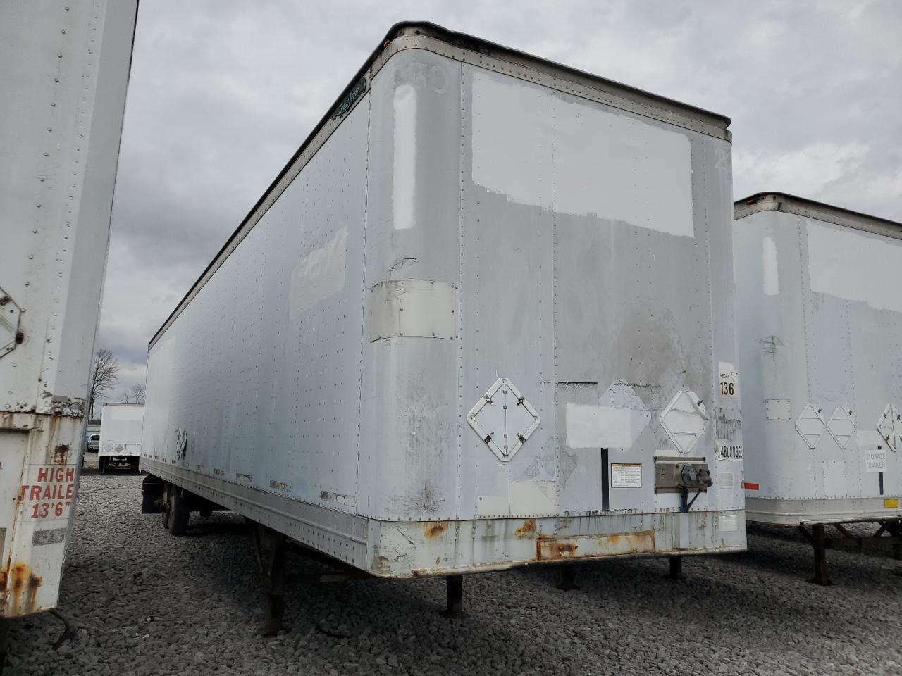 1999 Great Dane 48 Dry Van Trailer იყიდება Lebanon-ში, TN - Minor Dent/Scratches