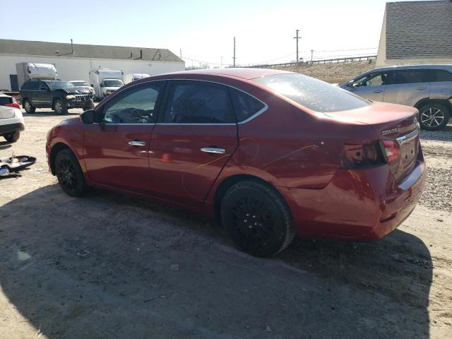  NISSAN SENTRA 2014 Red