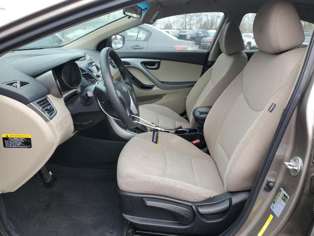  HYUNDAI ELANTRA 2016 Brown