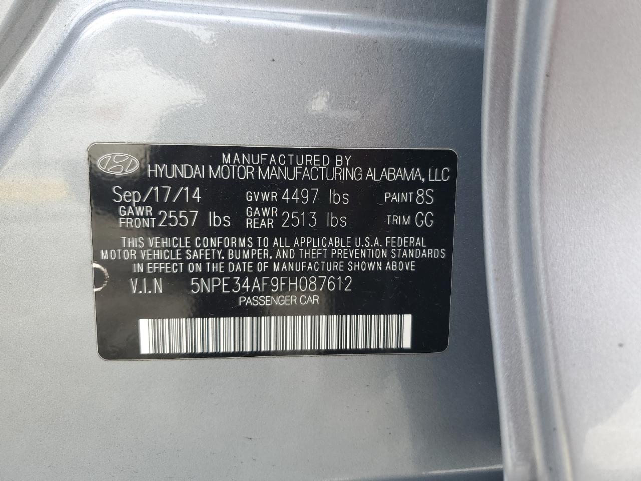2015 Hyundai Sonata - Image 12