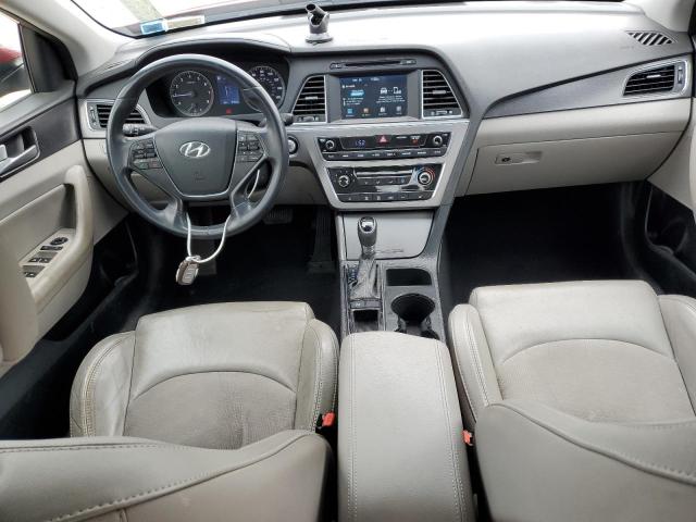  HYUNDAI SONATA 2016 Красный