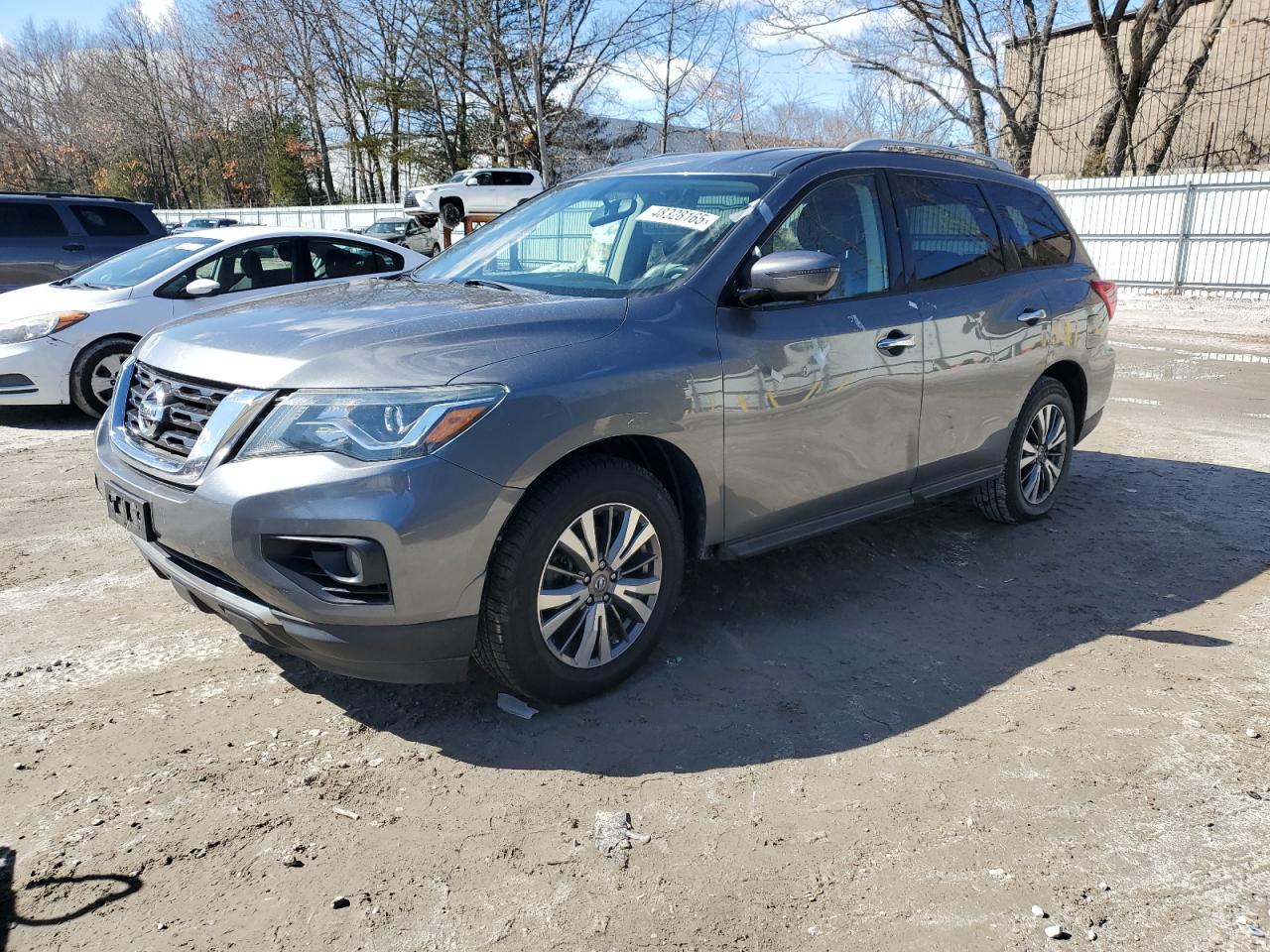 2018 Nissan Pathfinder S იყიდება North Billerica-ში, MA - Vandalism