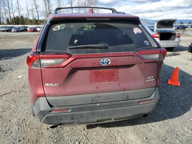  TOYOTA RAV4 2021 Красный