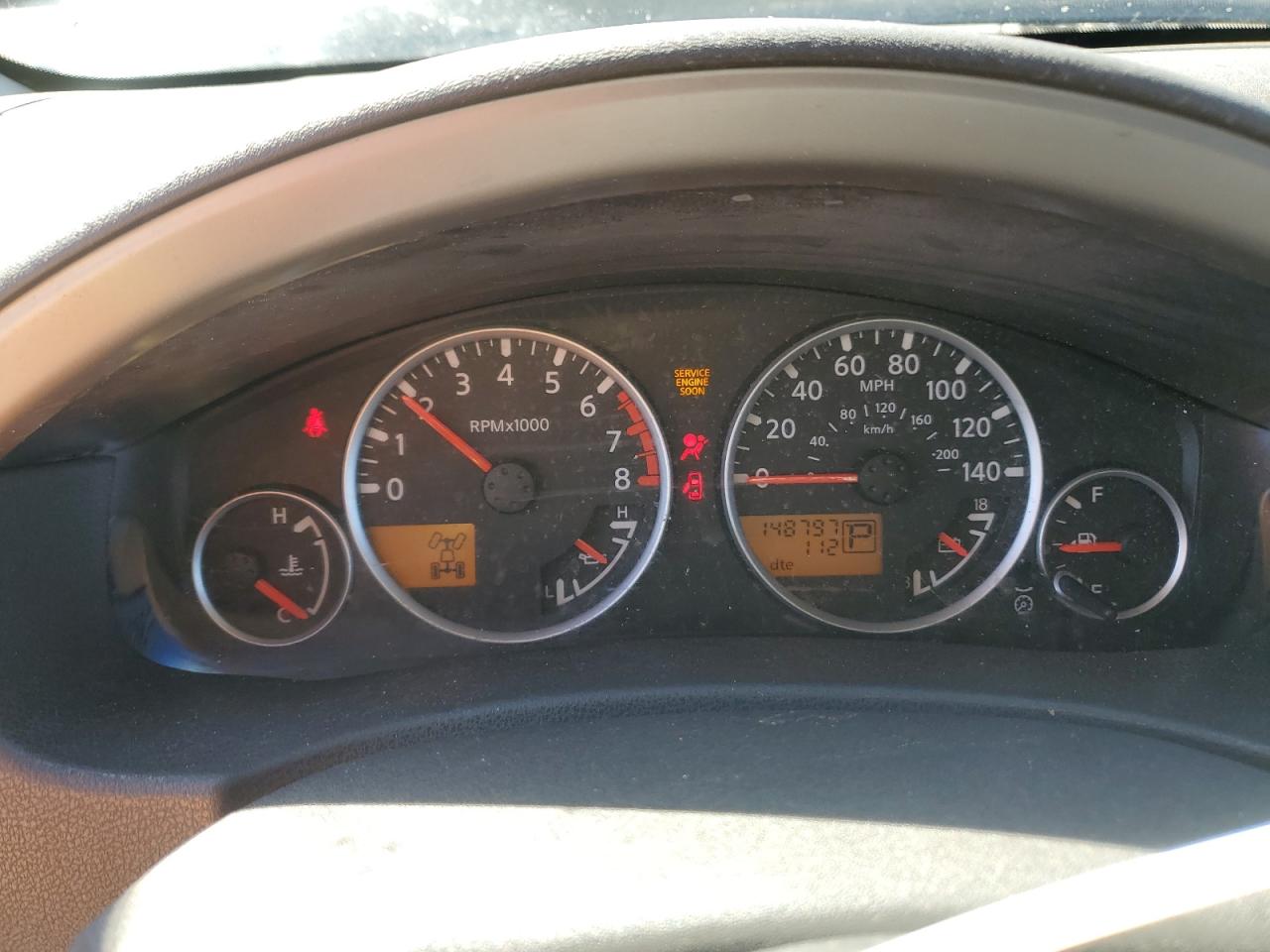 2005 Nissan Pathfinder Le VIN: 5N1AR18W65C744275 Lot: 48712235