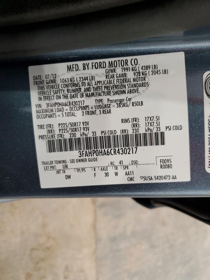 2012 Ford Fusion - Image 14