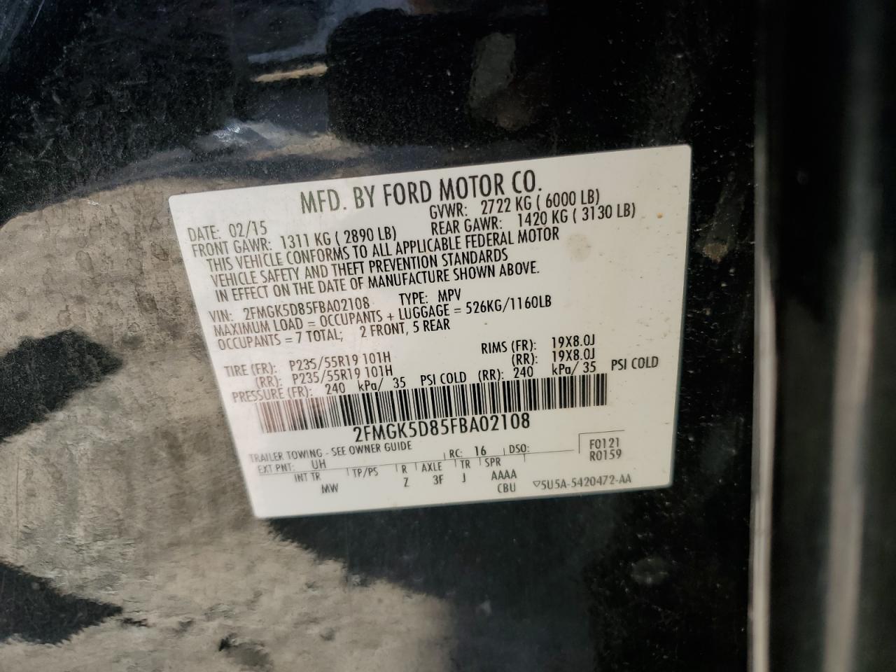 2015 Ford Flex - Image 13