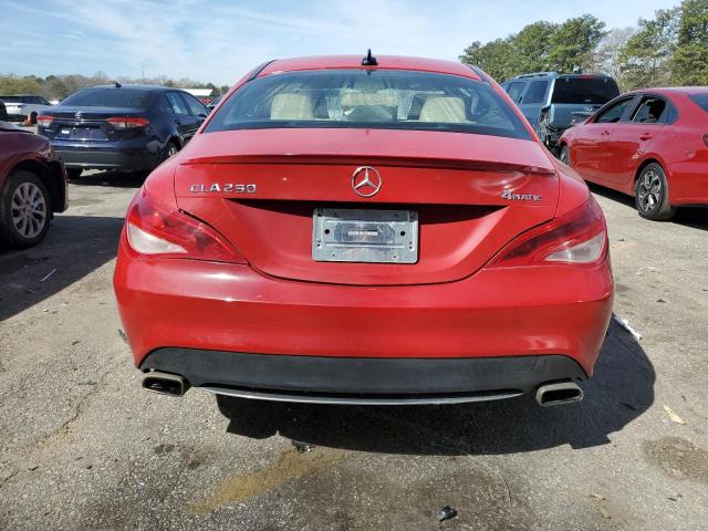Седаны MERCEDES-BENZ CLA-CLASS 2015 Красный