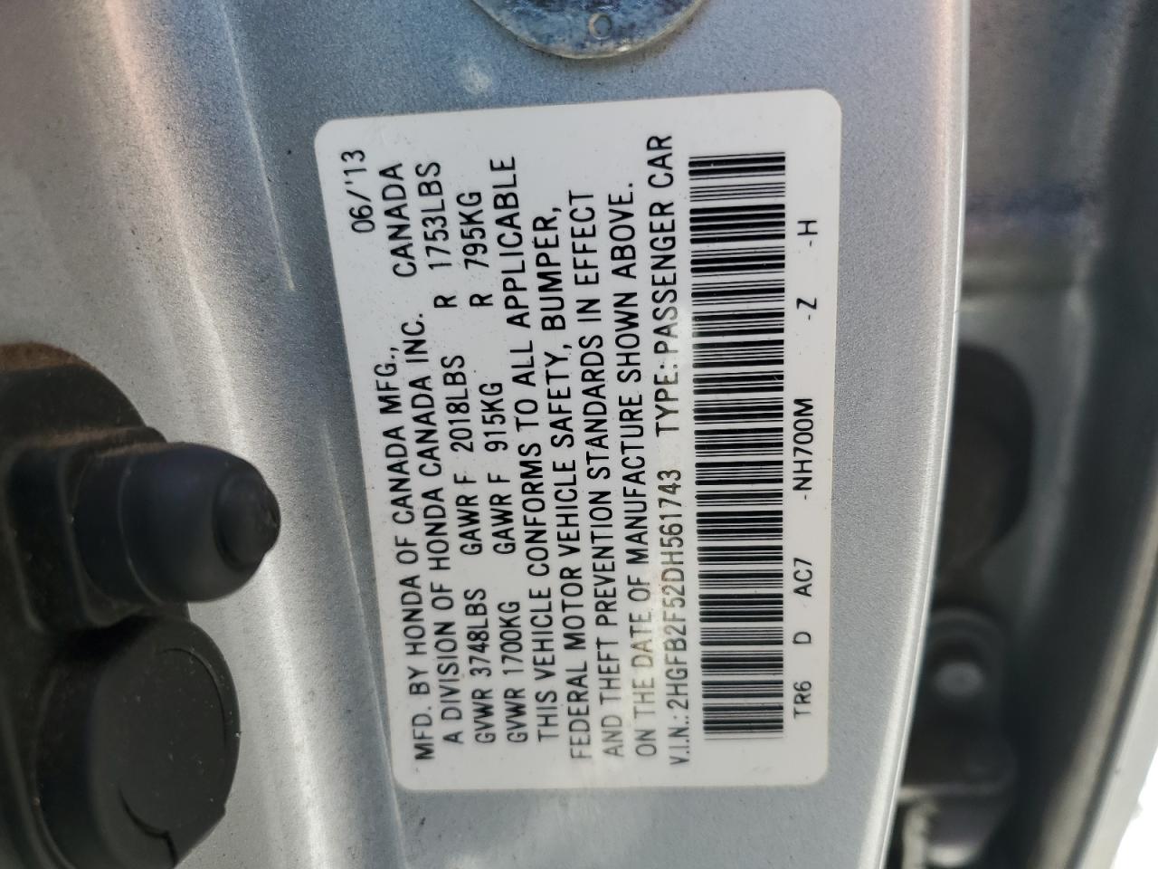 2013 Honda Civic - Image 12