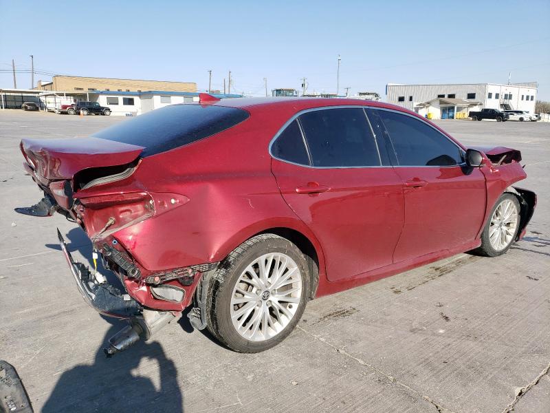  TOYOTA CAMRY 2020 Burgundy