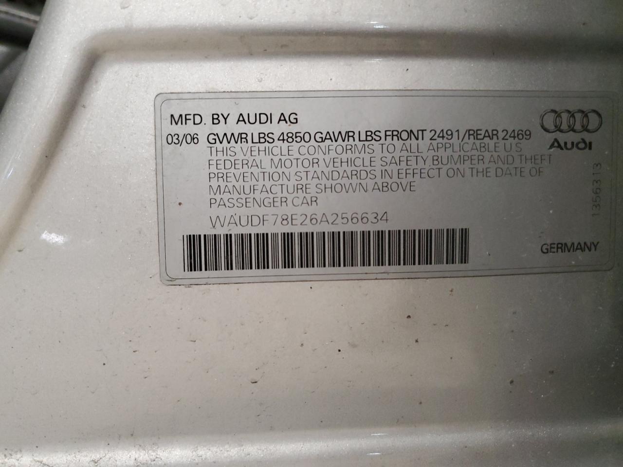 2006 Audi A4 - Image 12