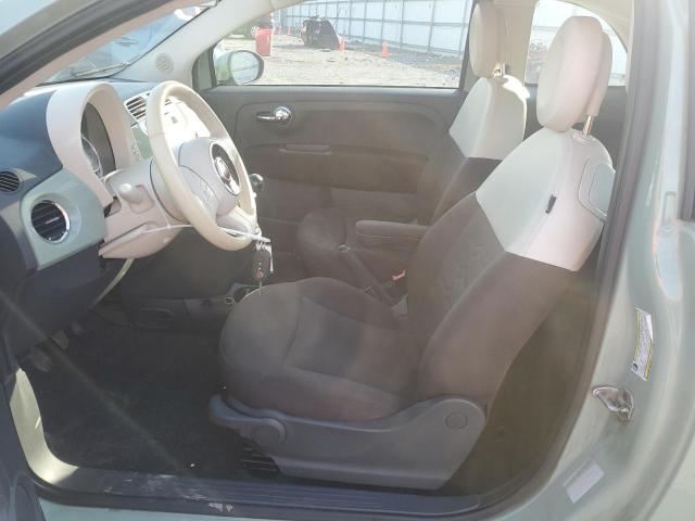  FIAT 500 2012 Green