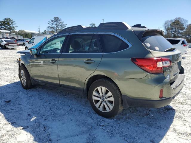 Parquets SUBARU OUTBACK 2016 Green