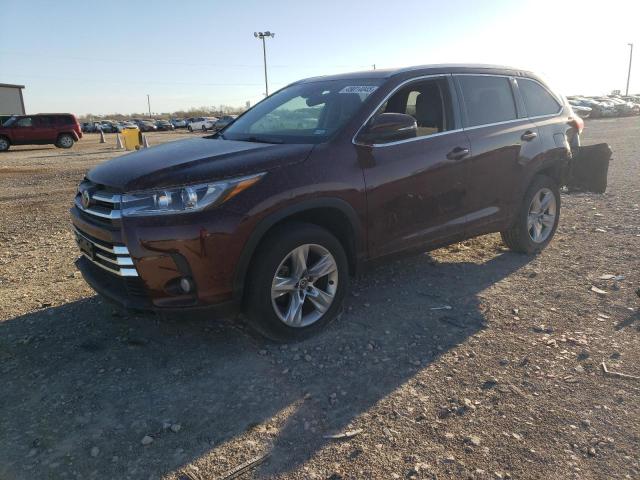  TOYOTA HIGHLANDER 2017 Burgundy