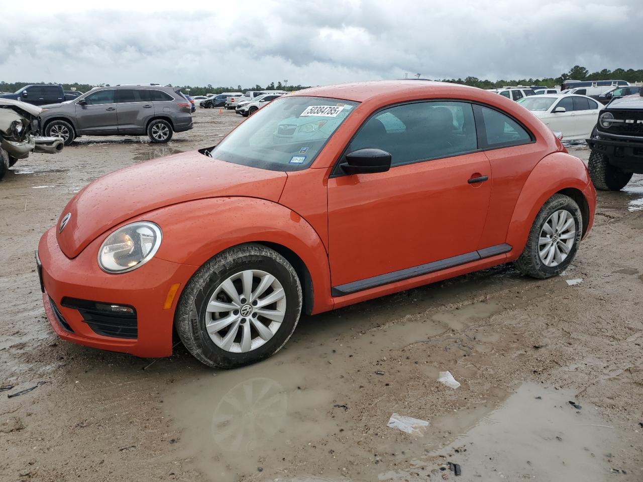 2017 Volkswagen Beetle 1.8T იყიდება Houston-ში, TX - Hail
