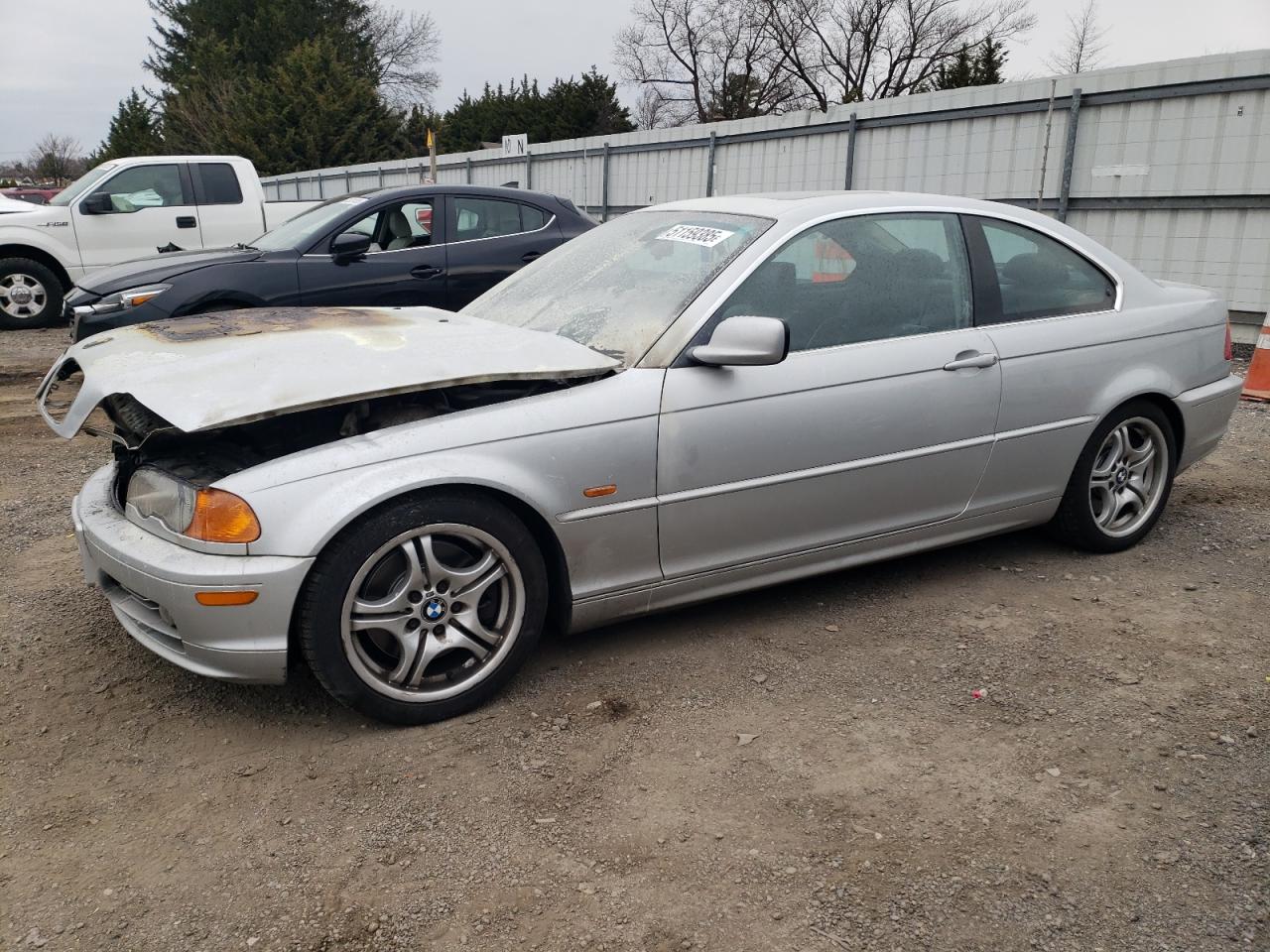 2001 Bmw 330 Ci de vânzare în Finksburg, MD - Burn - Engine