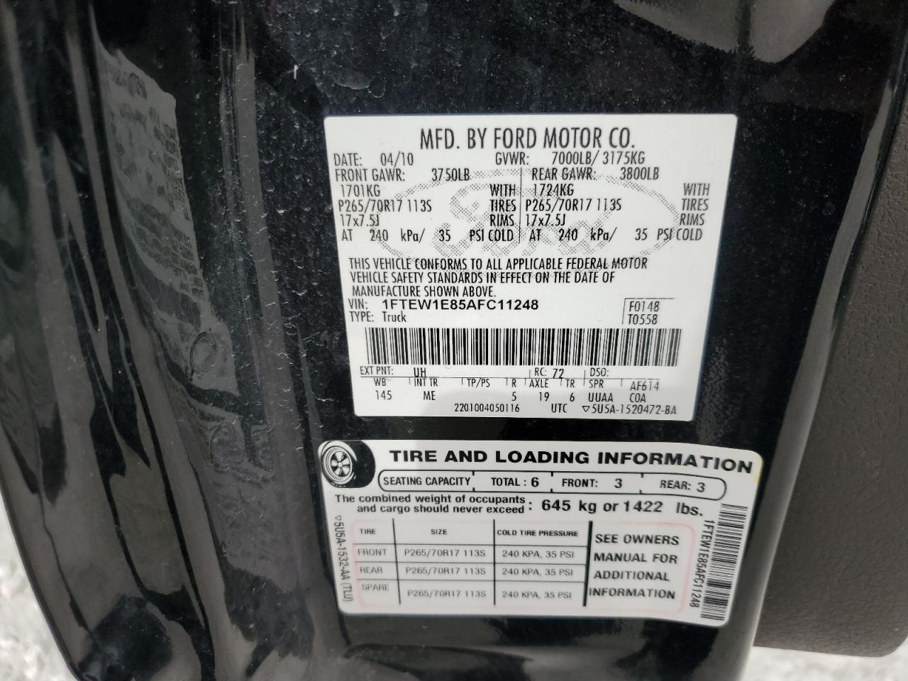 2010 Ford F-150 - Image 13