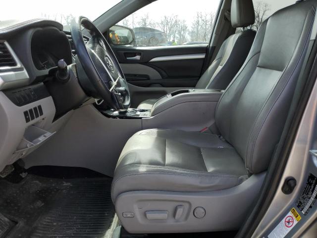  TOYOTA HIGHLANDER 2016 Серебристый
