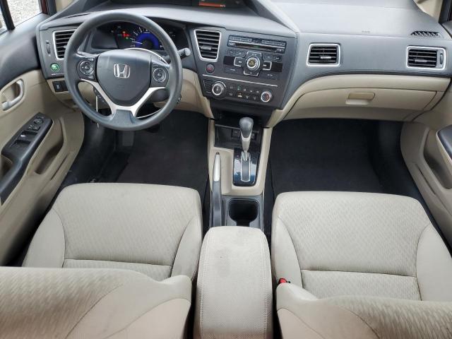 Седаны HONDA CIVIC 2014 Бургунди