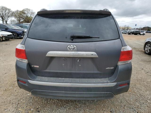  TOYOTA HIGHLANDER 2013 Szary
