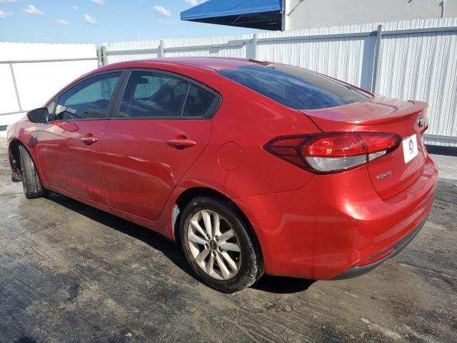  KIA FORTE 2017 Red