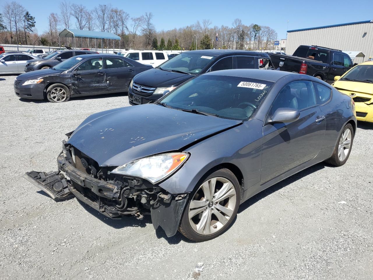2010 Hyundai Genesis Coupe 2.0T de vânzare în Spartanburg, SC - Front End