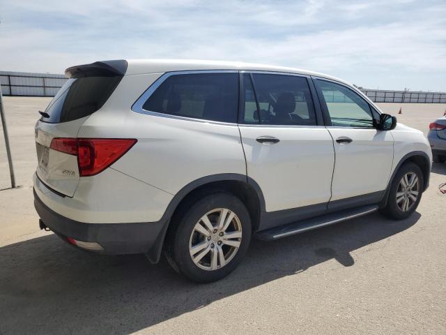  HONDA PILOT 2017 Белы
