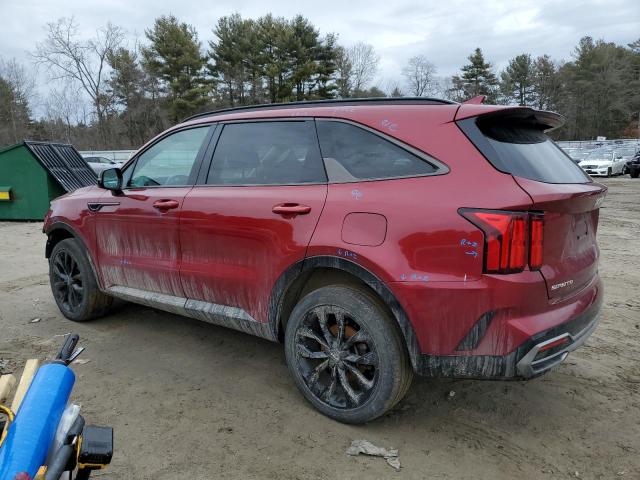  KIA SORENTO 2023 Czerwony