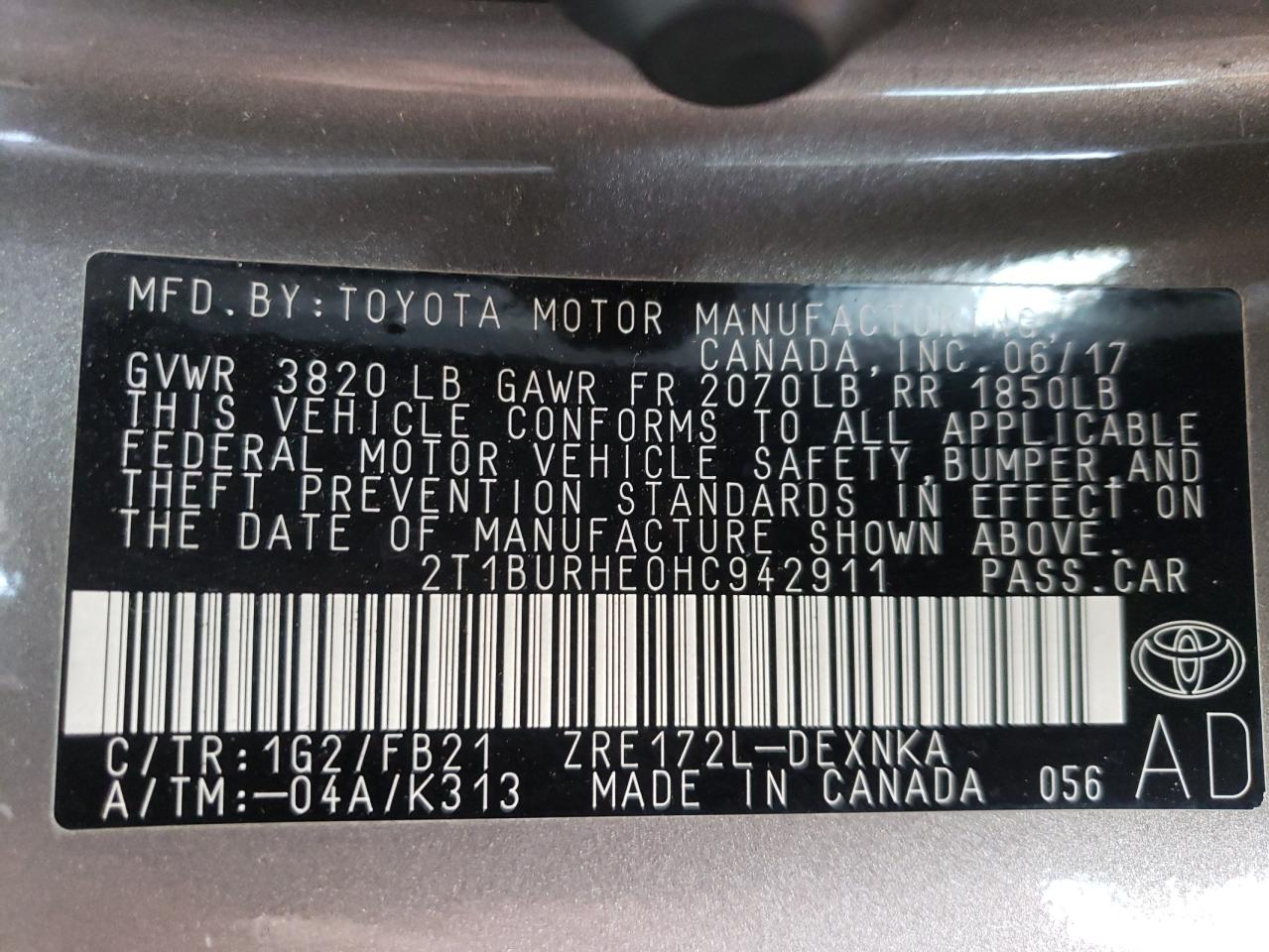 2017 Toyota Corolla - Image 12