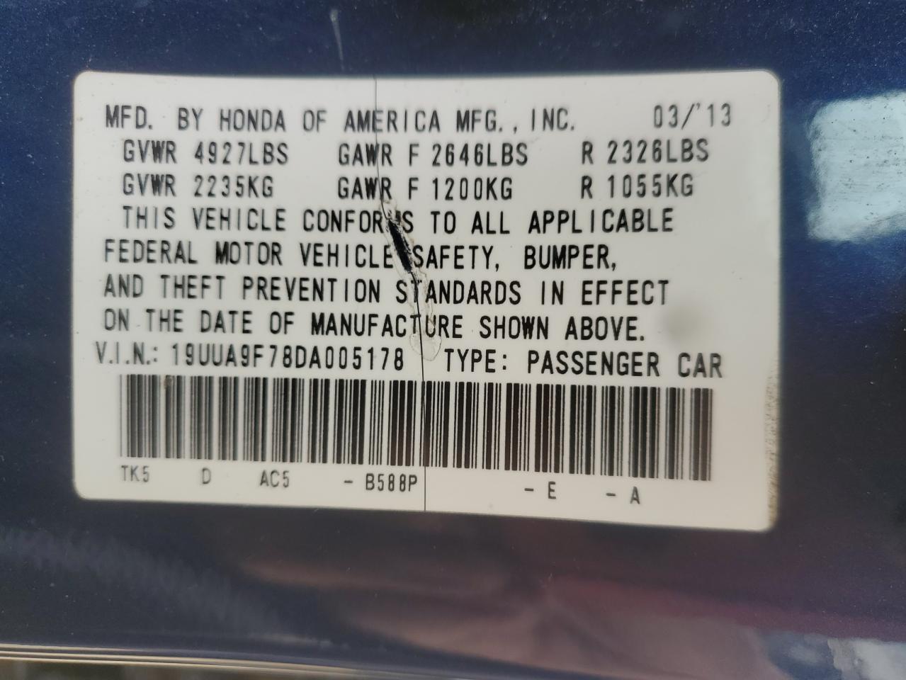 2013 Acura TL - Image 13