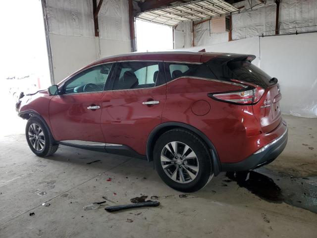  NISSAN MURANO 2015 Czerwony