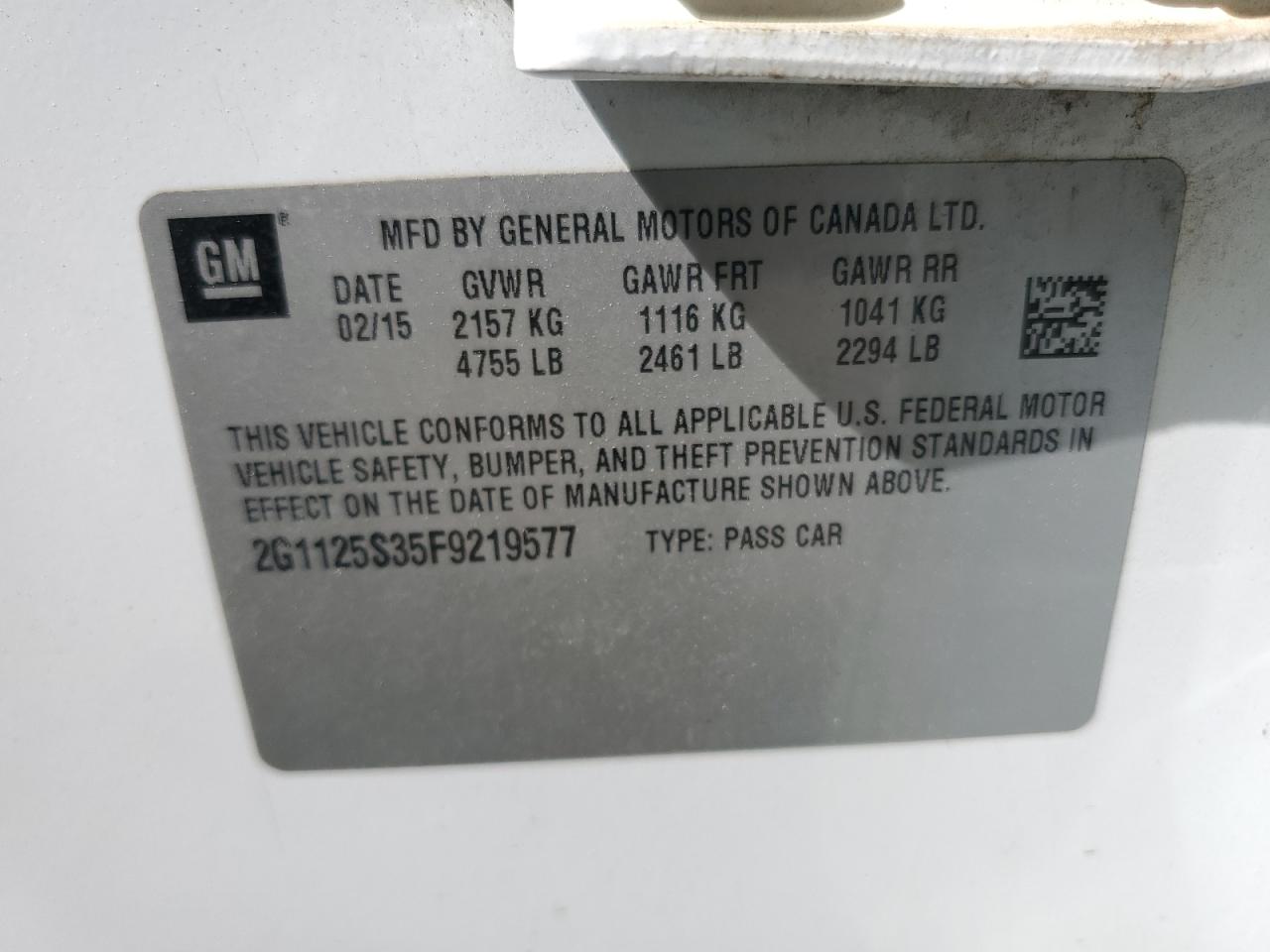 2015 Chevrolet Impala - Image 14