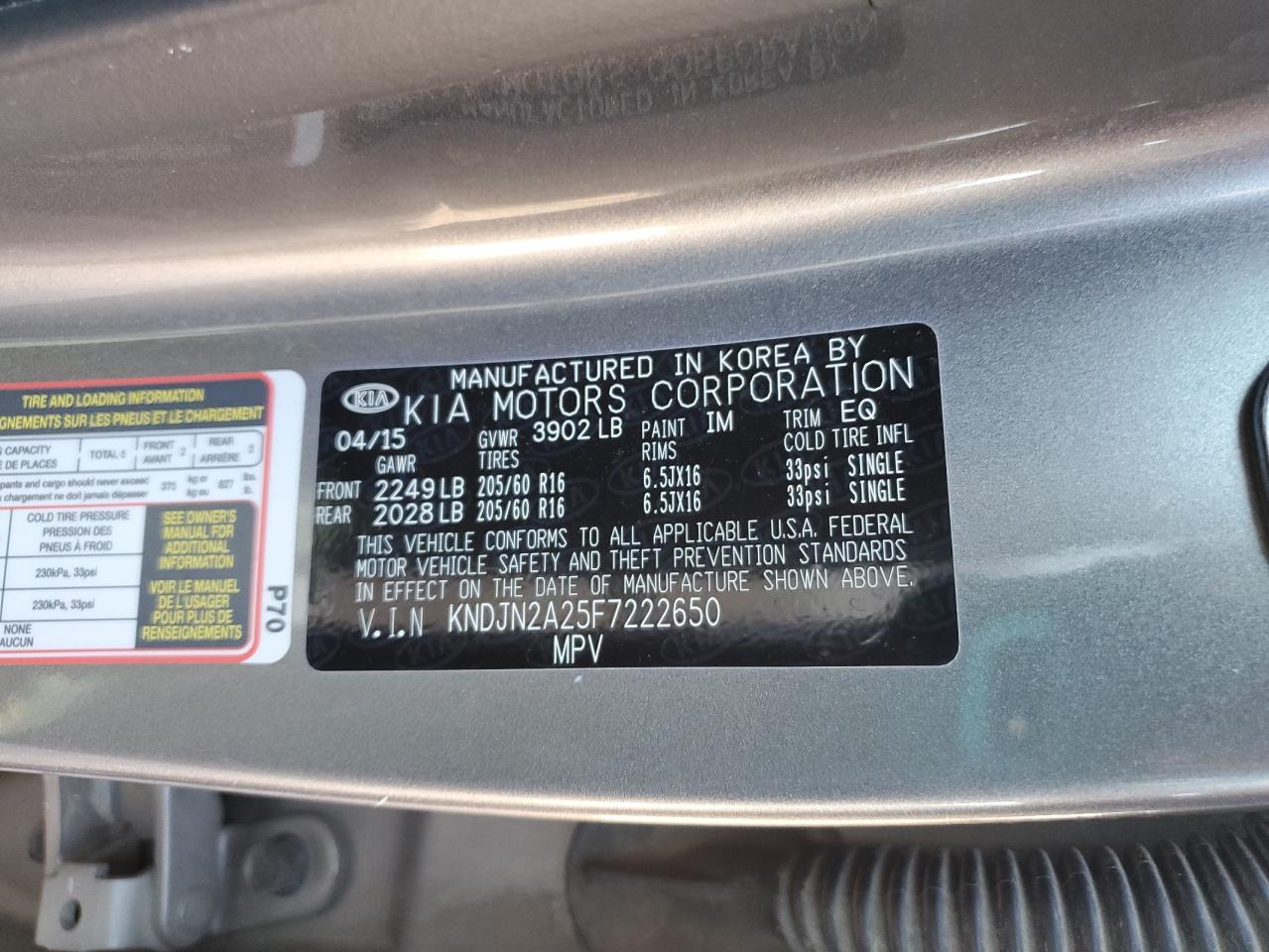 2015 Kia Soul - Image 14
