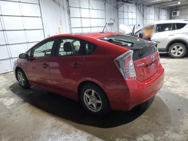  TOYOTA PRIUS 2015 Red