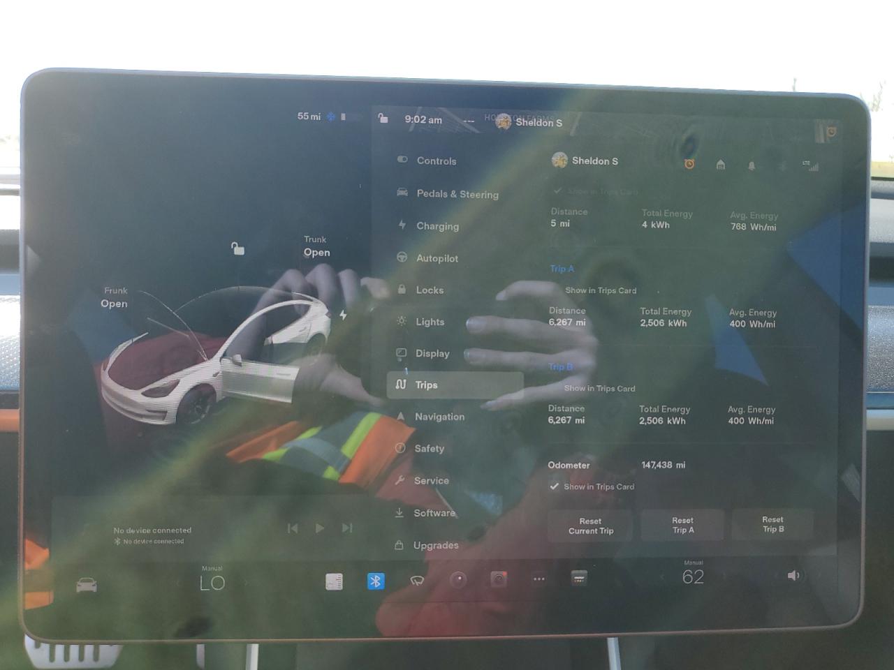 5YJ3E1ECXLF647227 TESLA MODEL 3 2020