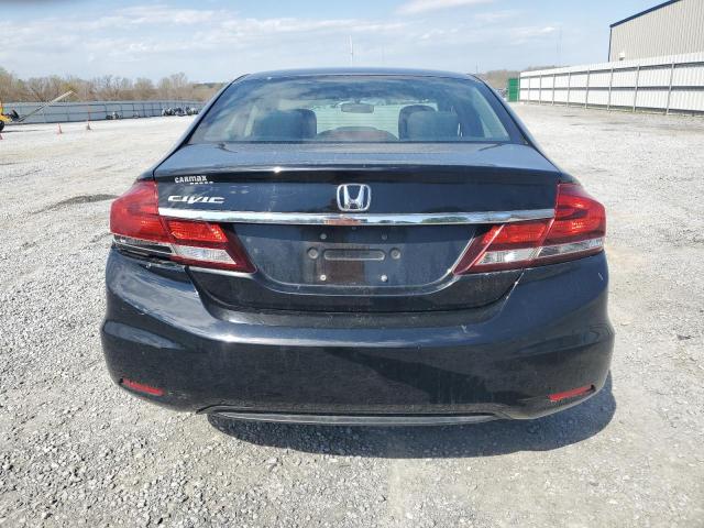 Sedans HONDA CIVIC 2014 Czarny