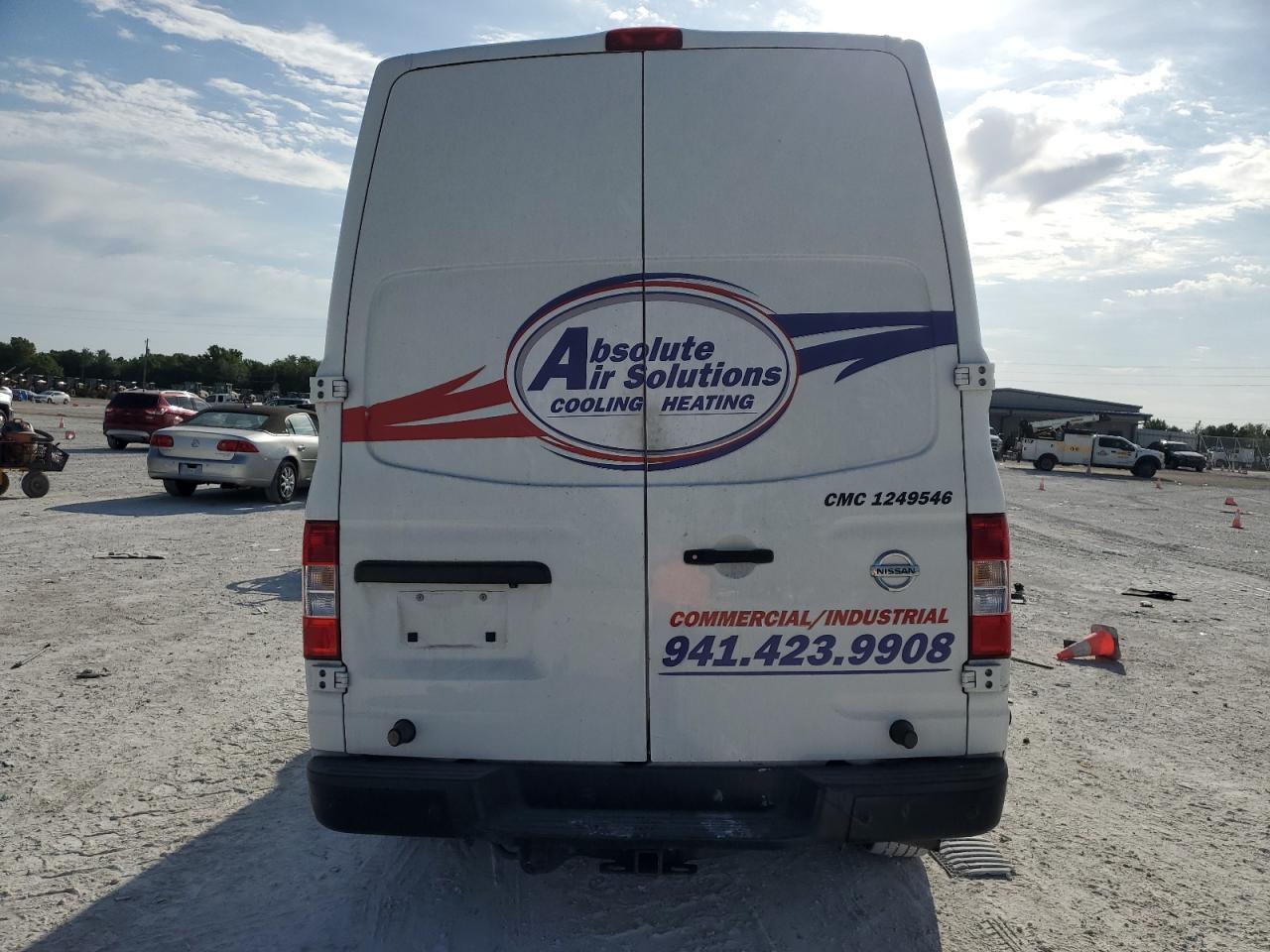 2019 Nissan Nv 2500 S VIN: 1N6AF0LYXKN806595 Lot: 50991985
