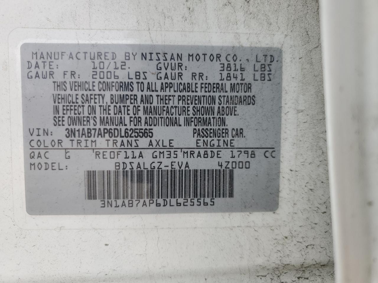 2013 Nissan Sentra - Image 12