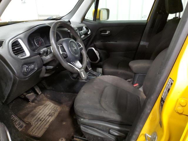  JEEP RENEGADE 2018 Żółty