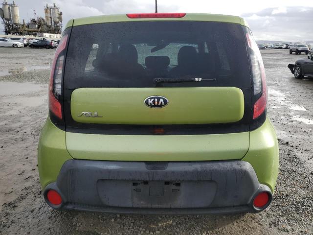  KIA SOUL 2016 Зеленый