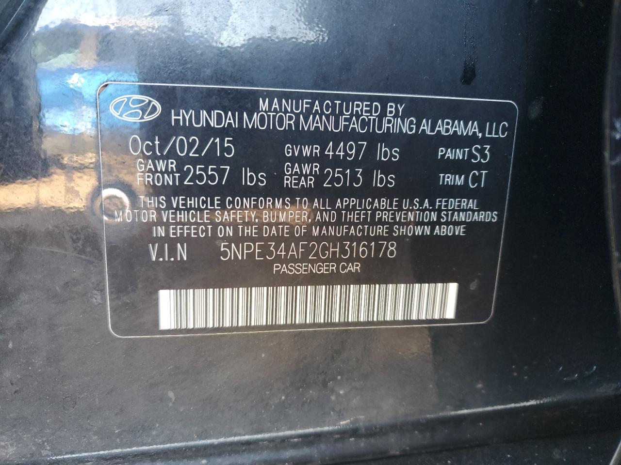 2016 Hyundai Sonata - Image 12