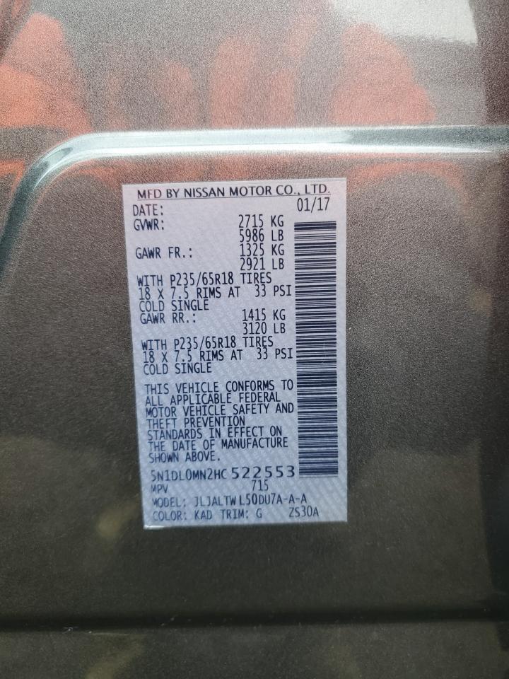 2017 Infiniti QX60 - Image 14