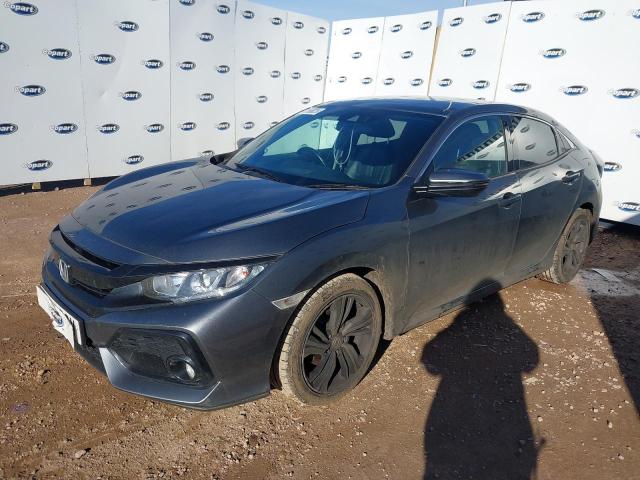 2019 HONDA CIVIC EX V for sale at Copart CORBY